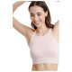 Bodytalk Γυναικεία αμάνικη μπλούζα crop